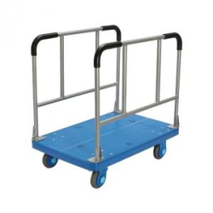 同梱・代引不可 静音台車　長尺物運搬車　ダブル　PLA300-W