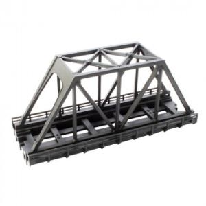 単線トラス鉄橋 (短)黒 R090