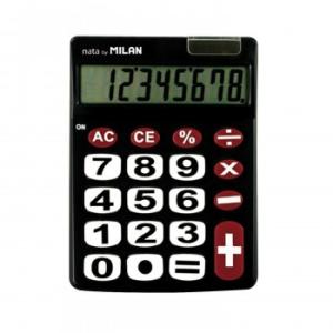 MILAN 電卓 8桁 No.151708 BL 120193