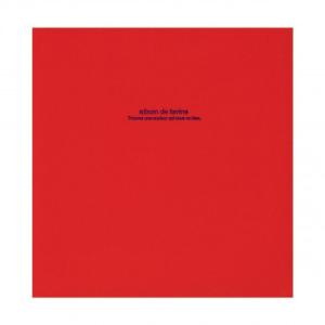 ナカバヤシ　ドゥファビネ100年アルバム　ビス式　L　レッド　アH-LD-191-R