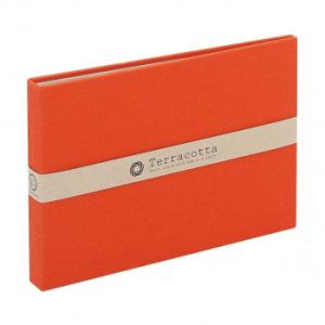 ナカバヤシ　テラコッタ　ポケットアルバム　2L　レッド　TER-2LP-85-R