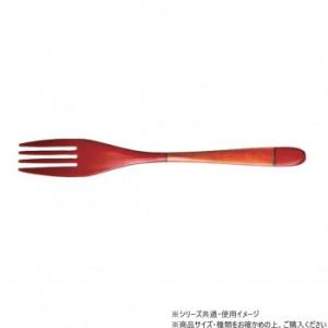 阿瀬真三商店 ヌーボー フォーク 朱 R1103