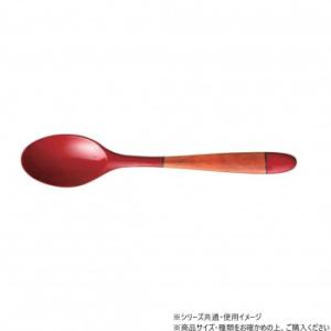 阿瀬真三商店 ヌーボー 丸スプーン 朱 R1105