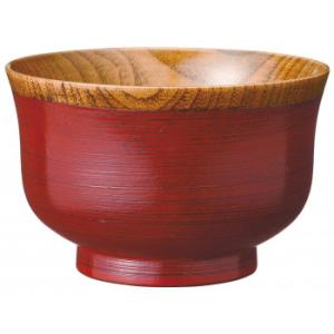 阿瀬真三商店 汁椀 赤カスミ R0605