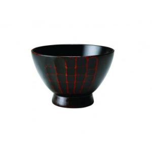 阿瀬真三商店 大汁椀 羽反つき彫り 曙 R0906