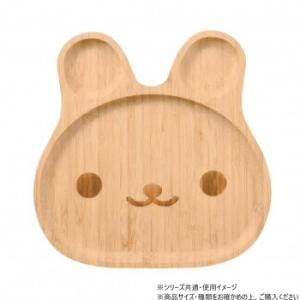 阿瀬真三商店 竹 プレート うさぎ R2009