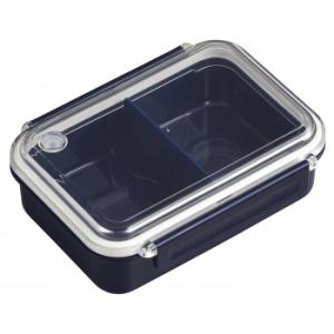 オーエスケー フィールイージー タイトボックス(仕切付) ネイビー PCL-1S