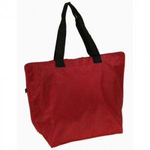 優美社　3479　ファスナー型レジカゴバッグ(R)  レッド