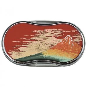 まえじゅう漆器　漆芸LEDルーペ 赤富士(R) 4L-224