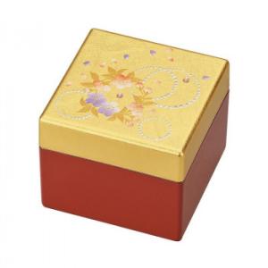 まえじゅう漆器 姫小箱(鏡付) かりん 4R-602