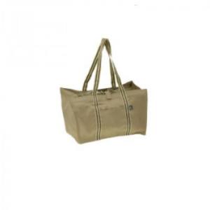 優美社　3489-01　巾着型レジカゴバッグ(R)  ベージュ