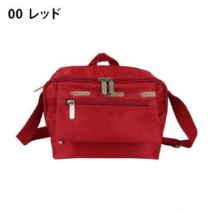 優美社　4R09-00　A.O.T （エーオーティー） フロントファスナー付多機能ショルダー  レッ...