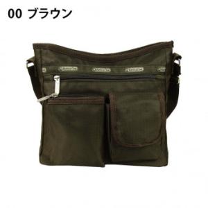 優美社　4R25-00　A.O.T （エーオーティー） リップストップ縦ショルダーバッグ  ブラウン