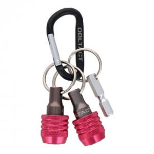DBLTACT　軽量ビットホルダー2P　レッド　DBH-R2K　330317