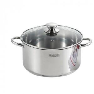 「ラ・ベットラ」IH200V対応両手鍋24cm　LB-174R