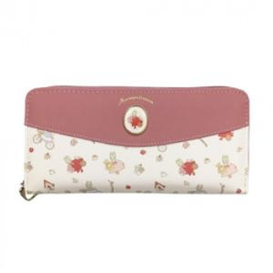 サンリオ マロンクリーム ラウンド長財布 ローズ MA1-11