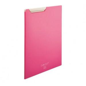 LIHIT LAB.(リヒトラブ)　CUBE FIZZ　クリップファイル　A4　ピンク　F-6067...