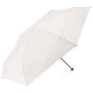 クイックシャット(R) ポケミニ(R) 折 50cm 折りたたみ傘 無地 アイスピンク