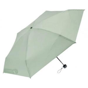 クイックシャット(R) ポケミニ(R) 折 50cm 折りたたみ傘 無地 グレイッシュグリーン
