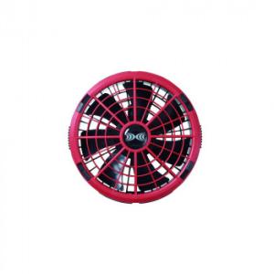 ジーベック(XEBEC)  FA23112  18Vワンタッチファン2コ  レッド  888