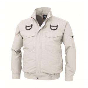 ジーベック(XEBEC)  XE98101  空調服TCハーネスブルゾン  シルバーグレー  S