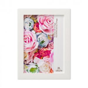 写真立て プレーヌ 2L ホワイト 33R08702203