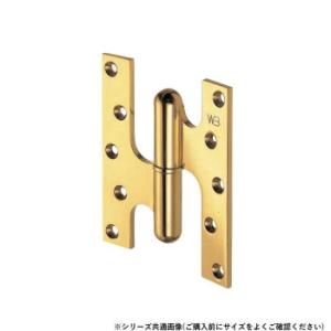 シロクマ フランス丁番(右) 76×64 金 BB-100R