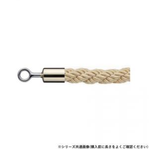 シロクマ パーティションロープ φ25×1200mm 金/ゴールド FPR-25R