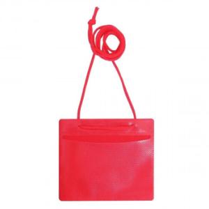 サンケーキコム  カラーイベント名札50枚  名刺S 赤 不織布 IEV-NM50S-R