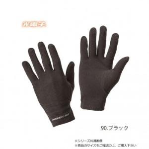 ハヤブサ レイヤーテック　インナーグローブ　フルフィンガー ブラック M Y4612-M-90