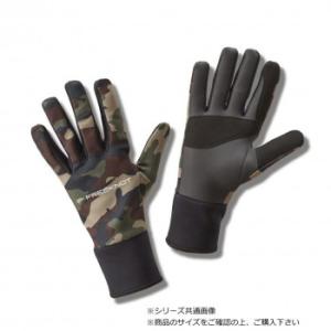 ハヤブサ FOURON　ネオプレングローブ　フルフィンガー カモフラ L Y4195-L-69