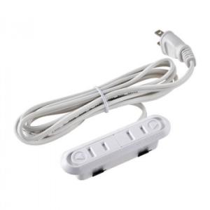 家具用埋め込みコンセント 2個口 FO-R22T(W)