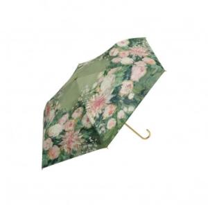 アーチストブルームシリーズ　折りたたみ傘　晴雨兼用　ジュリアプリントン「ロマンチックランデブーフロー...