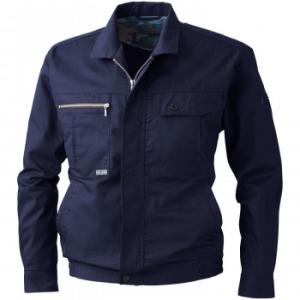 桑和 193 長袖ブルゾン 6Lサイズ ネイビー(1) BULL WORKS