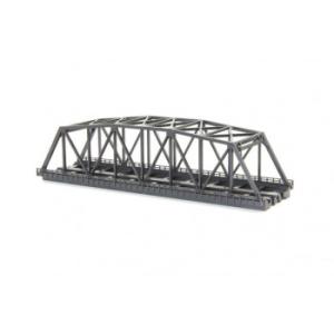 トイテック 複線トラス鉄橋 (黒) 220mm R094