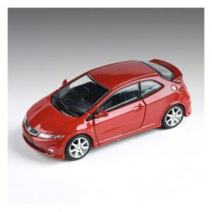 JADI ホンダ シビック FN2 タイプR ミラノレッド LHD 1/64スケール PA55391