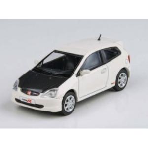 JADI B ホンダ シビック Type R EP3 01 ホワイト/カーボン RHD 1/64スケ...