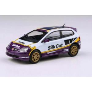 JADI B ホンダ シビック タイプR EP3 01 シルクカット RHD 1/64スケール PA...