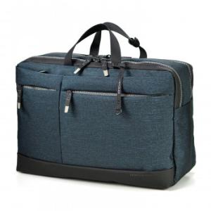 NORTHPOL フォギー ブリーフケース2WAY ダブルルーム型 L ネイビーブルー 22-536...