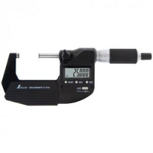 シンワ測定 デジタルマイクロメーター 25〜50mm 防塵防水 データ転送機能付 19826