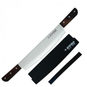 清水刃物 シーソーカット 両手冷凍包丁 サヤ付き 日本製 100-270R