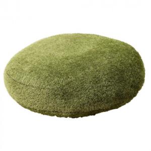 芝生風クッション シーヴァ Lサイズ 約90R×15cm 240622996