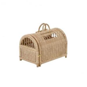 同梱・代引不可 今枝商店　Romantic Rattan　籐ペットハウス　R281