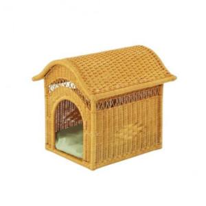 同梱・代引不可 今枝商店　Romantic Rattan　籐ペットハウス　R283
