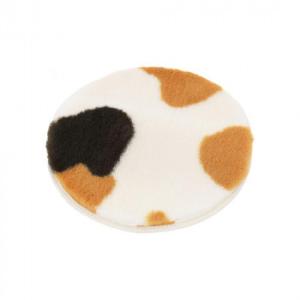 同梱・代引不可 フェイクファーチェアパッド シャトン ウレタン10mm 約38R  IV