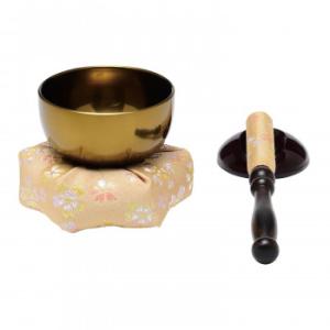 かのんりんセット りん2.0寸/りん棒4.0寸 六角布団2.5寸クリーム/抹茶 59g2257294...