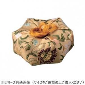 飛鳥六角布団 4号 天平唐草 白茶 59413r006s042