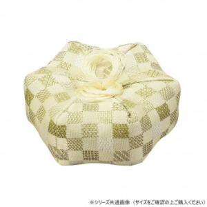 廻六角布団 4号 市松柄 利休 59703r00g2042