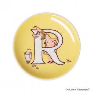 (A)Moomin　ムーミン アルファベットコレクション ミニプレート 10.5cm R　10758...