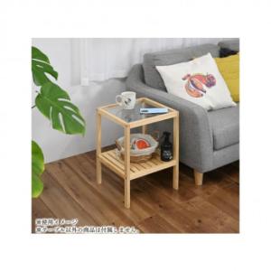 同梱・代引不可 フクダクラフト ガラスサイドテー...の商品画像